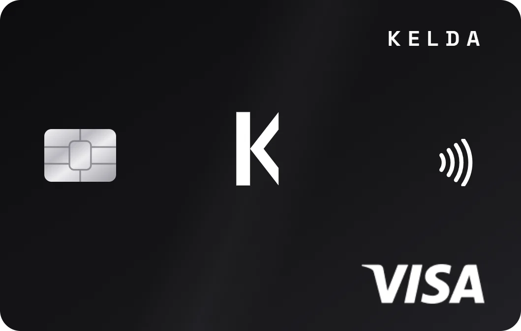 Kelda physical card